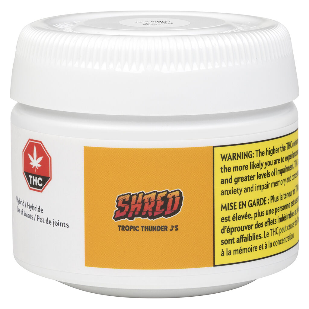 SHRED - Tropic Thunder J's Pre-Roll - SHRED - Tropic Thunder J's - 14x0.5g