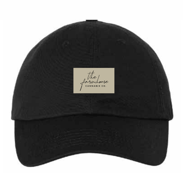 NEW Farmhouse Classic Dad Hat - black