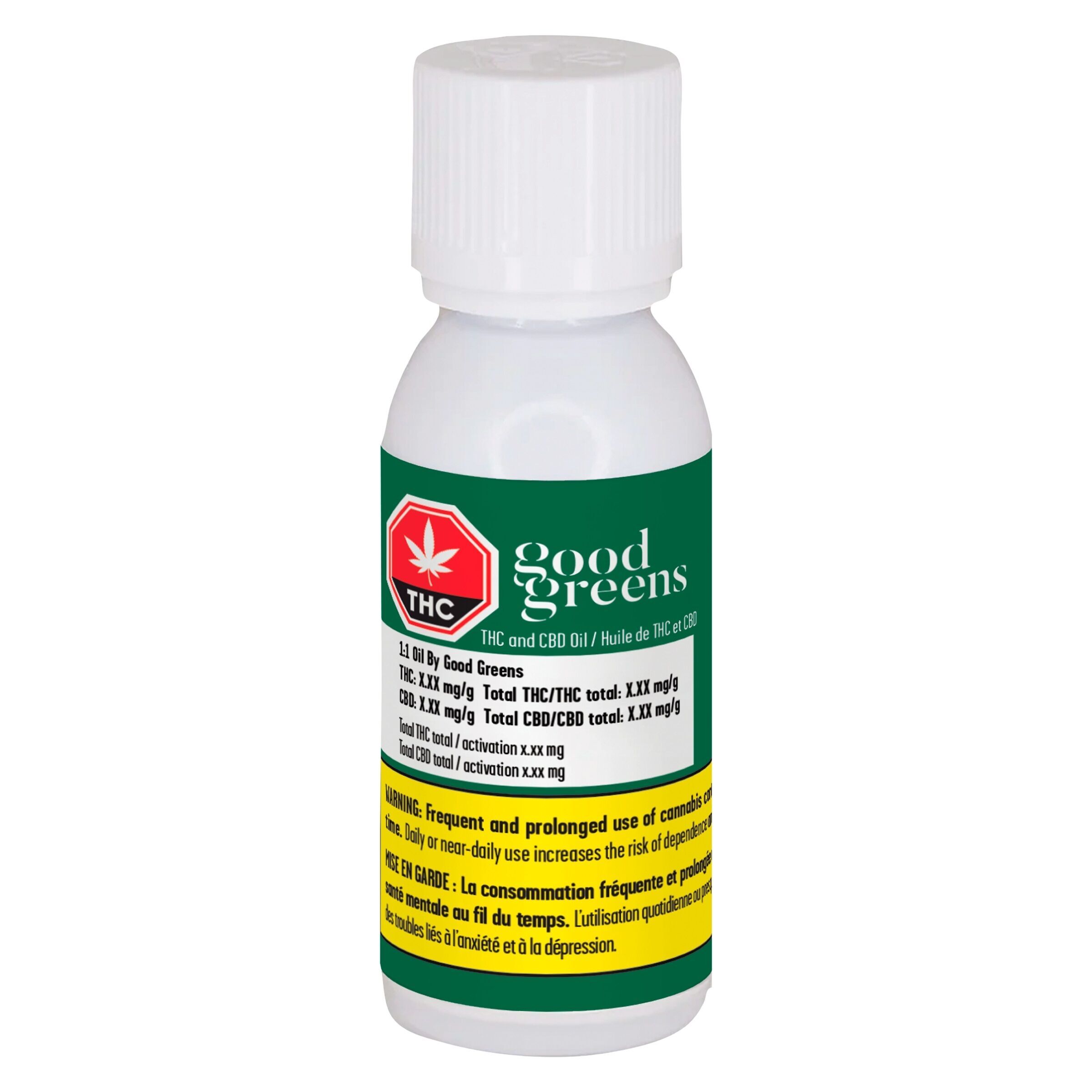 Good Greens - 1:1 Oil - Hybrid - 30ml