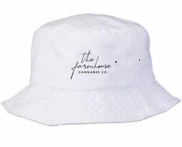 NEW Farmhouse Bucket Hat - white