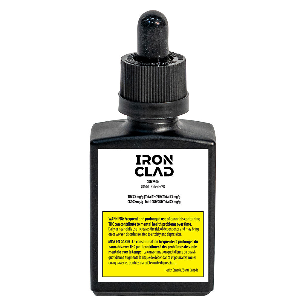 Ironclad - CBD2500 - Hybrid - 30ml