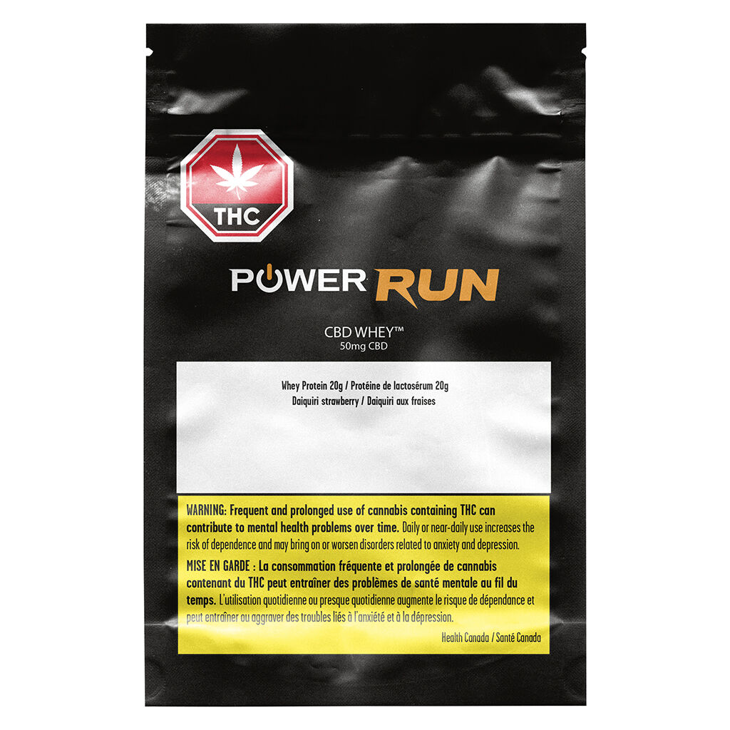 Power Run - CBD Whey - Hybrid - 1 Pack