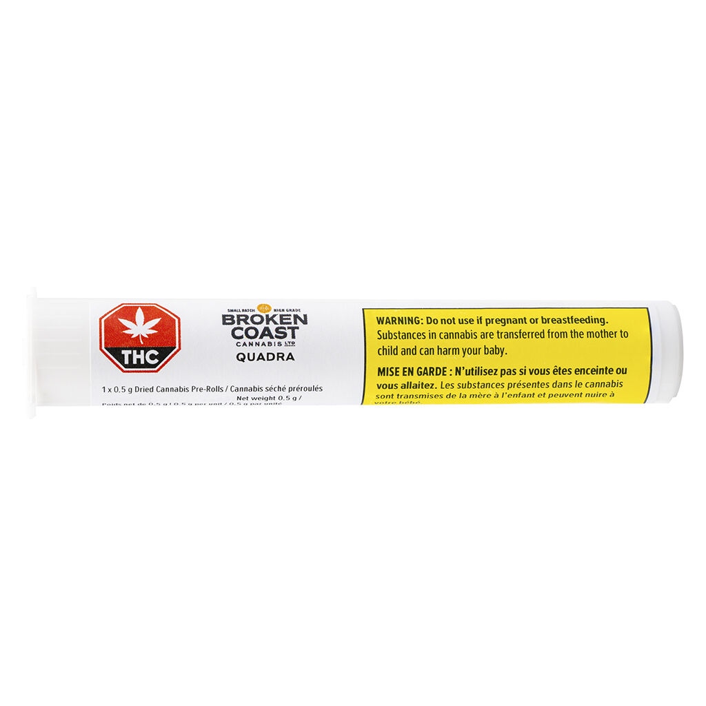Broken Coast - Headstash(Quadra) Pre-Roll - Broken Coast - Headstash(Quadra) - 1x0.5g