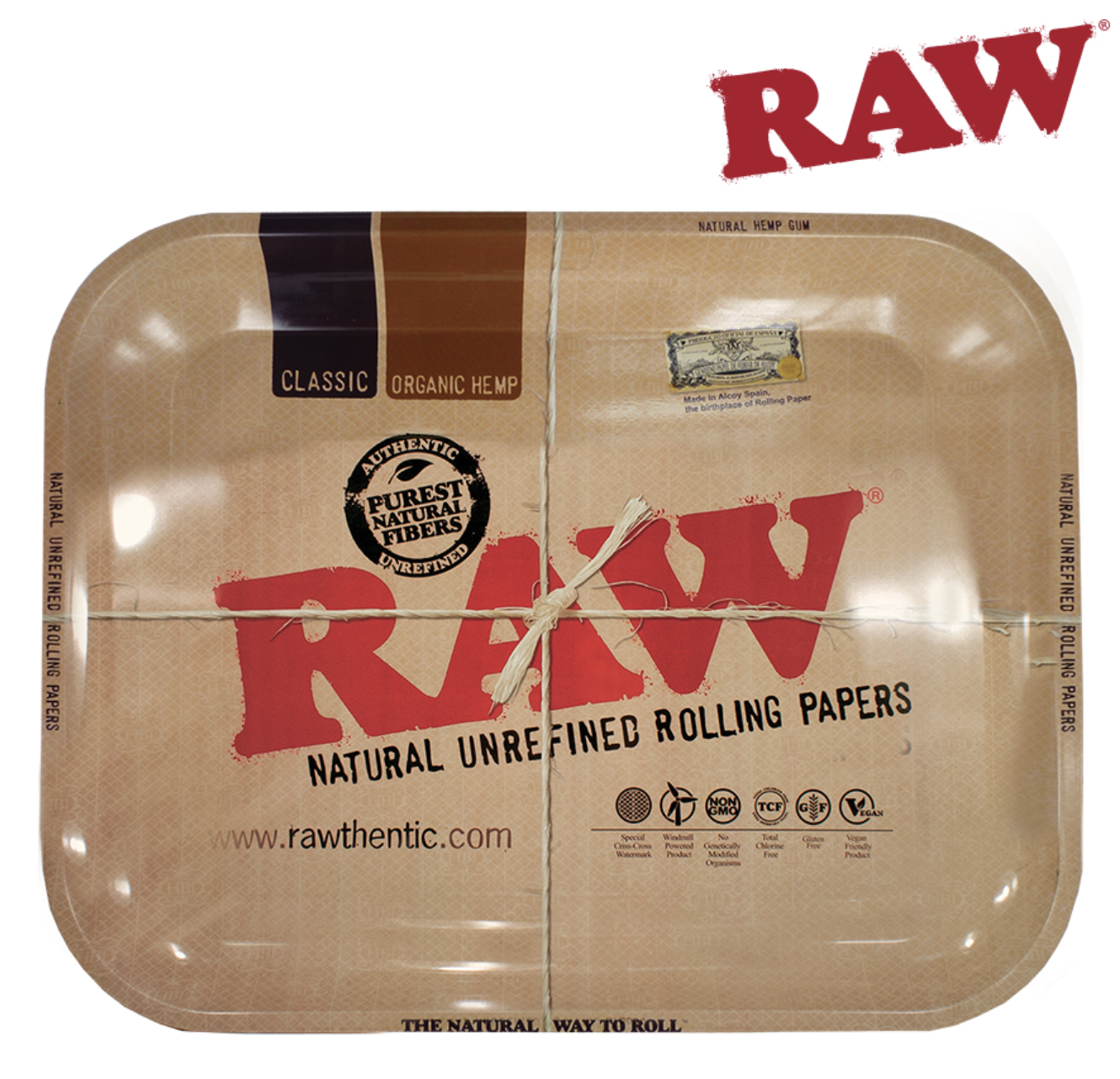RAW Rolling Tray Tin Large