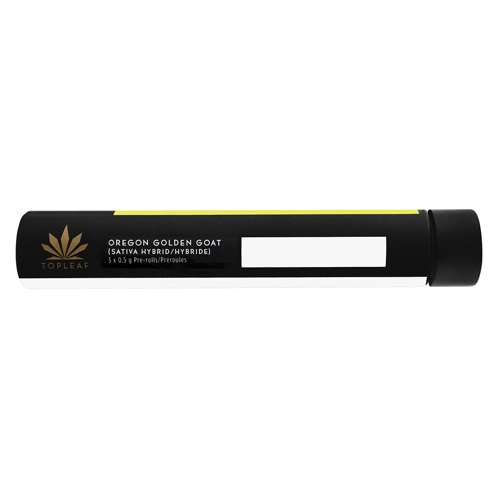 Top Leaf - Oregon Golden Goat Pre-Roll - Top Leaf - Oregon Golden Goat - 3x0.5g