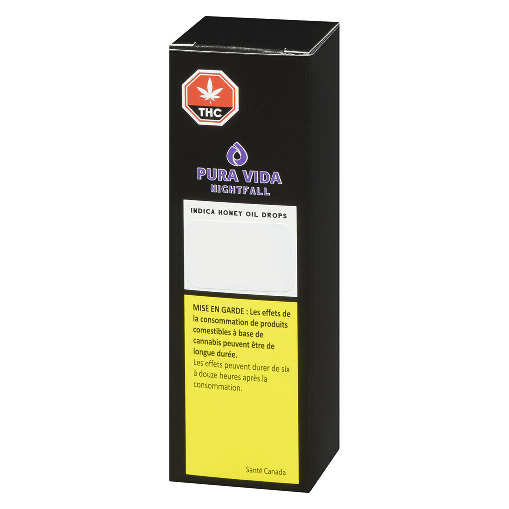Pura Vida - Nightfall Indica Honey Oil - 30ml