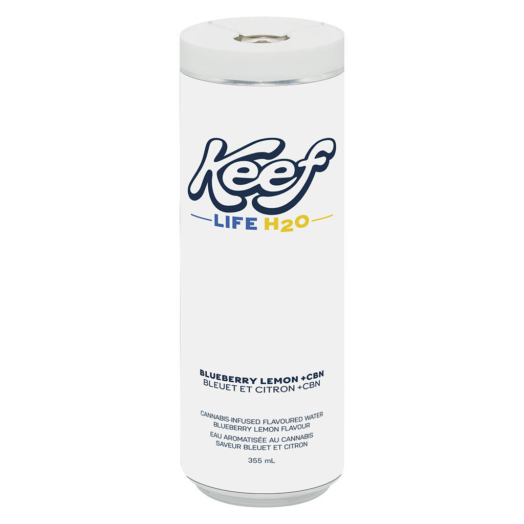 Keef Life H20 - Blueberry Lemon CBN - Hybrid - 355ml