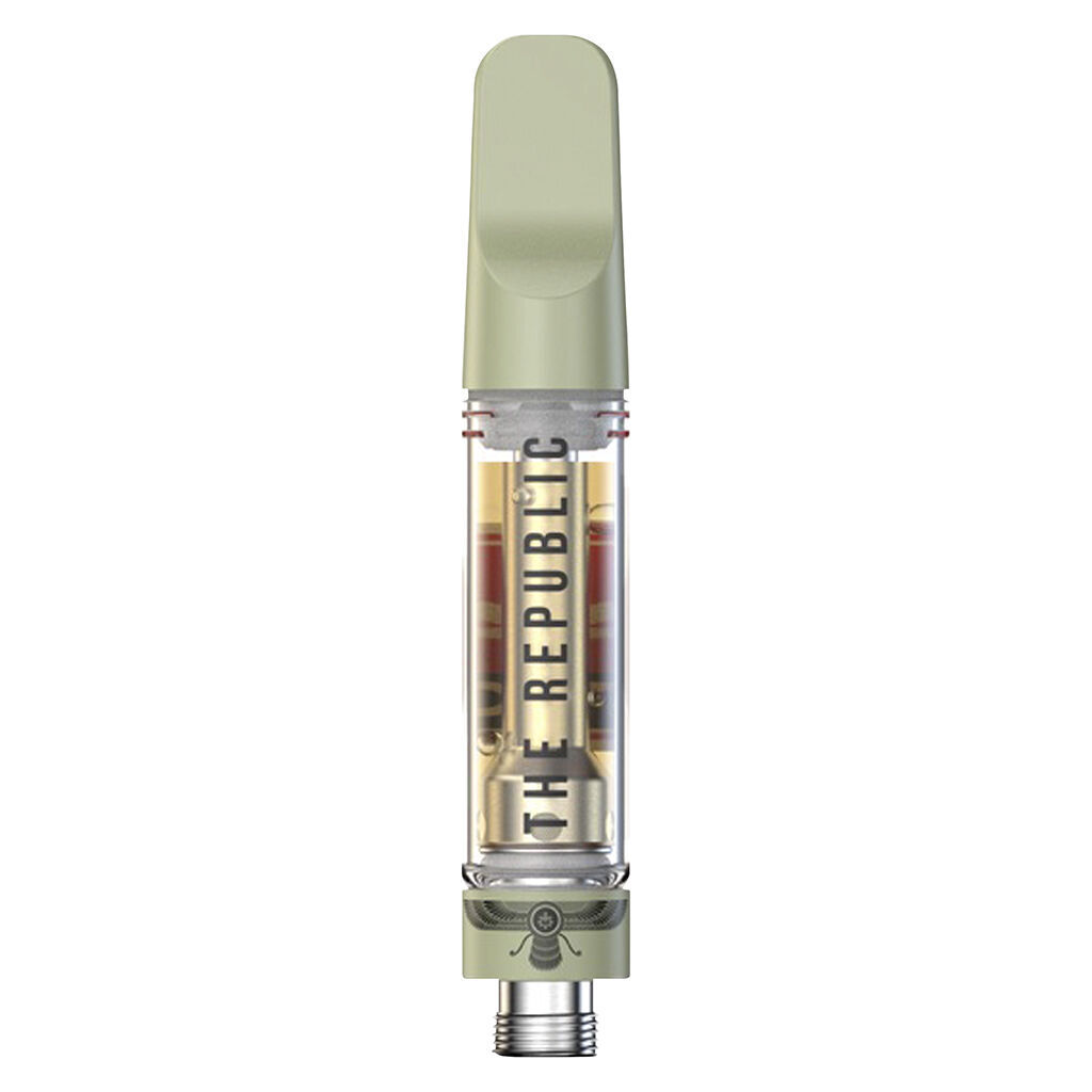 The Republic - Black Label 510 Thread Cartridge - Indica - 1.2g