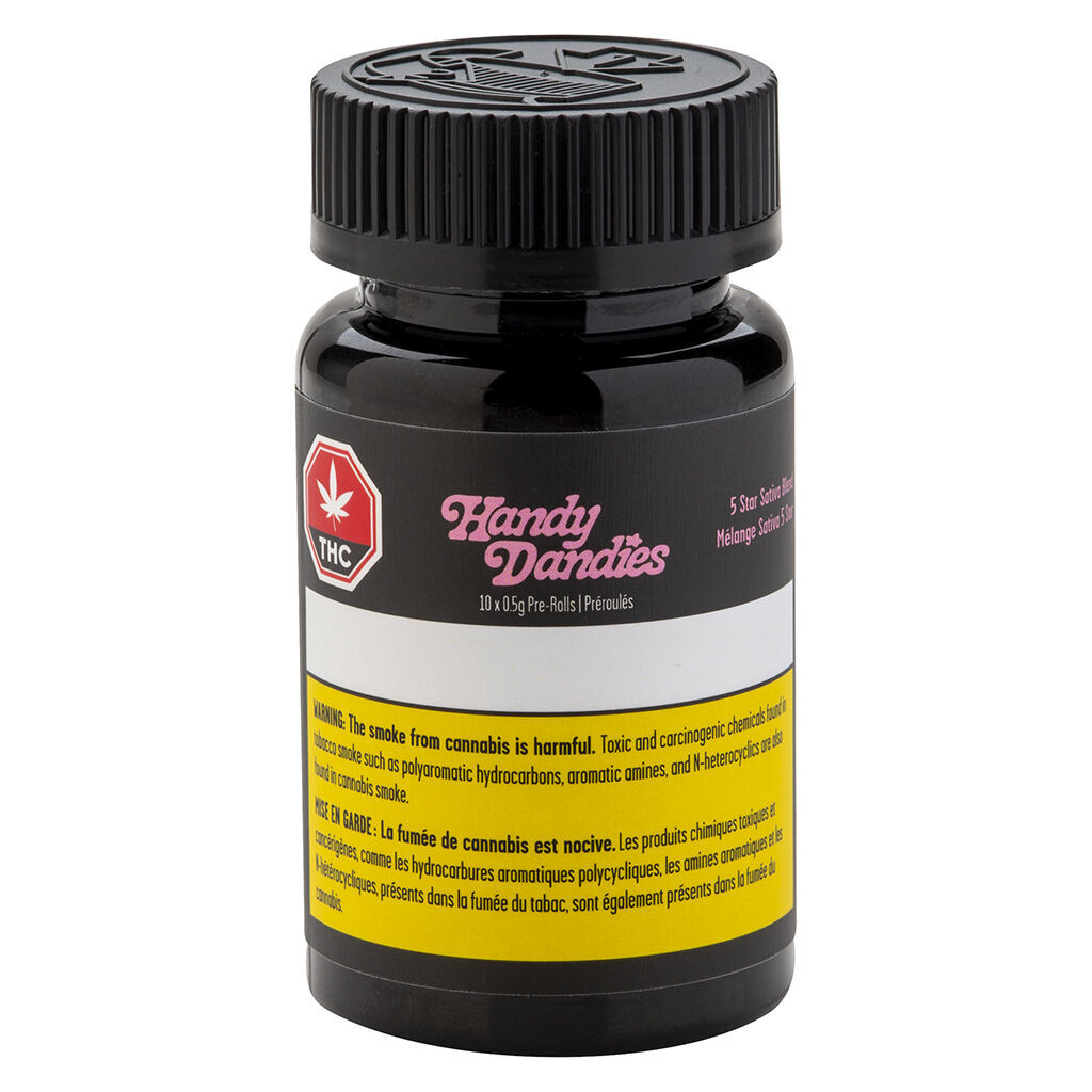 Handy Dandies - 5 Star Sativa Blend Pre-Roll - 1x1g