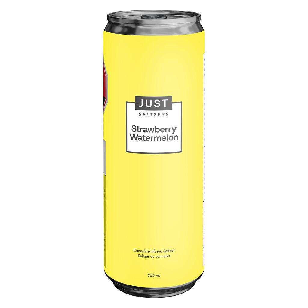 JUST Seltzers - Strawberry Watermelon - Hybrid - 355ml