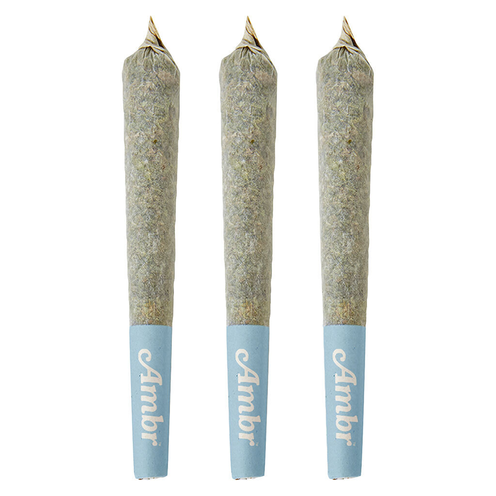 Ambr - Hybrid Rainbow Snowcone Distillate Infused Pre-Roll Pack - 3x0.5g