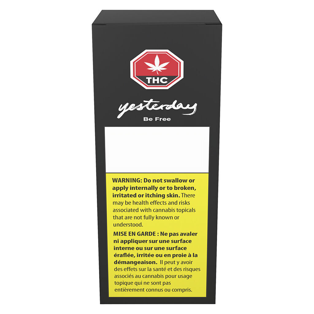 Yesterday - Be Free Hemp CBD Body Oil - Sativa - 57g