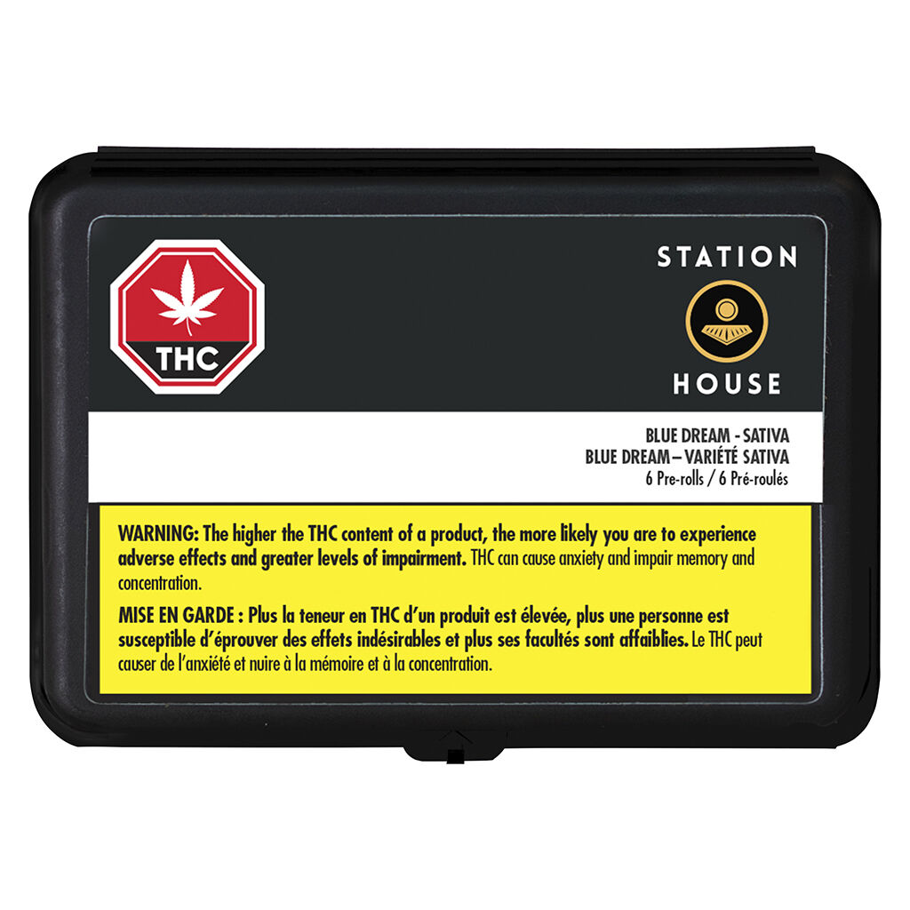 Station House - Blue Dream Pre-Roll - Sativa - 10x0.5g
