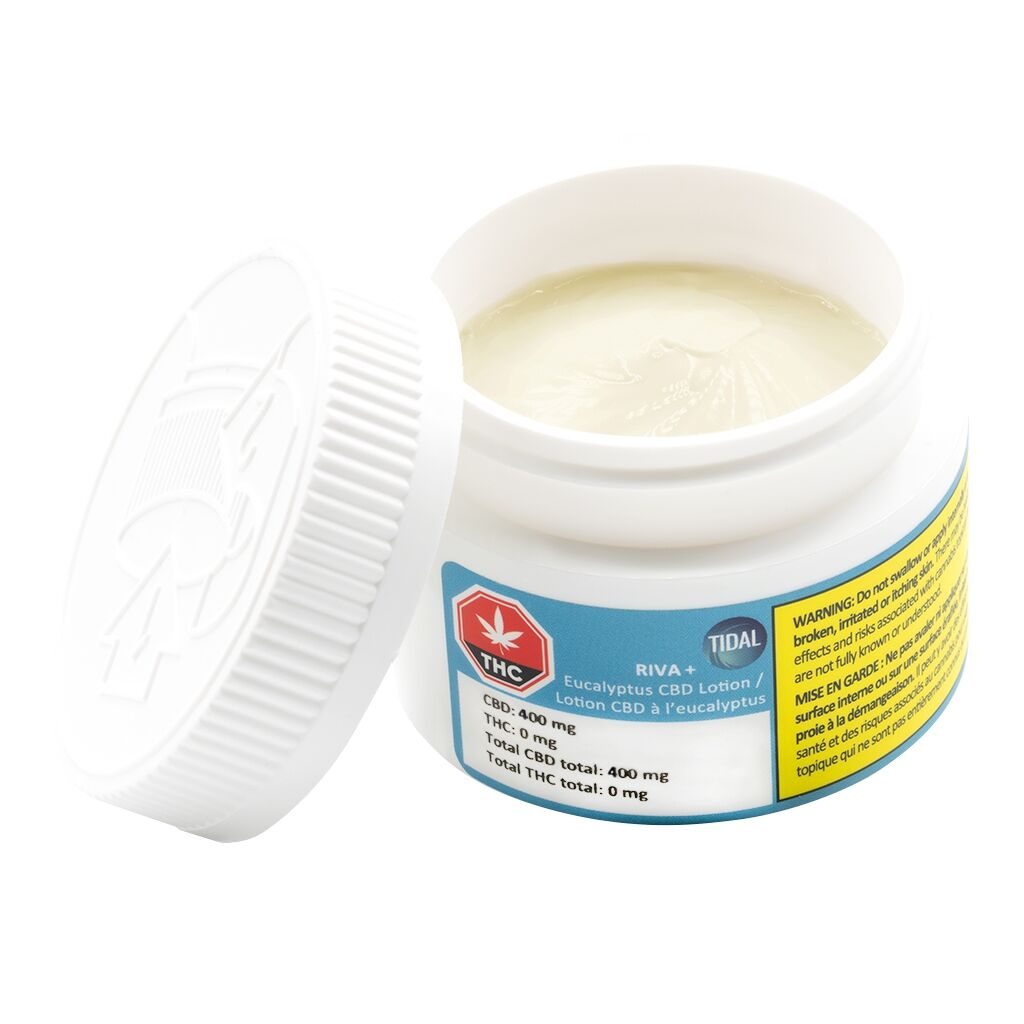 Tidal - Riva+ Eucalyptus CBD Lotion - Hybrid - 61g