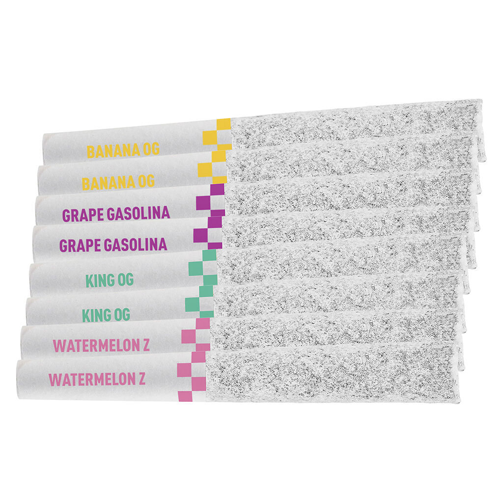 Claybourne - Flyers Frosted Infused Drag Pack - 8x0.35g
