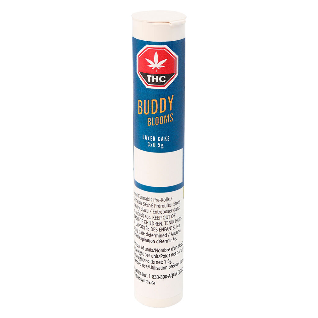 Buddy Blooms - Layer Cake Pre-Roll - 3x0.5g