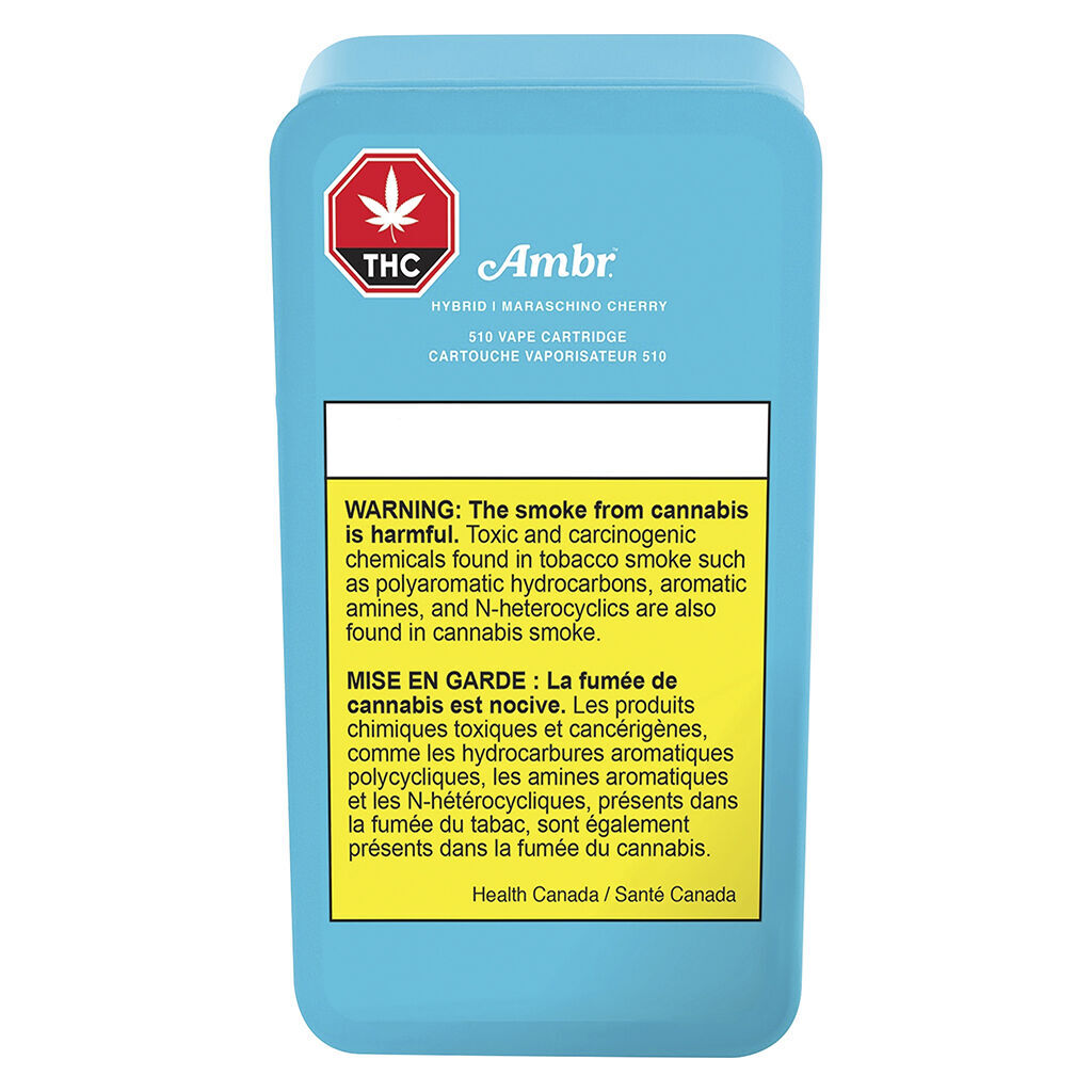 Ambr - Maraschino Cherry Live Rosin 510 Thread Cartridge - Hybrid - 0.5g