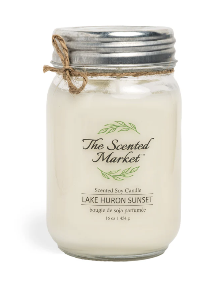 LAKE HURON SUNSET Soy Wax Candle 16oz