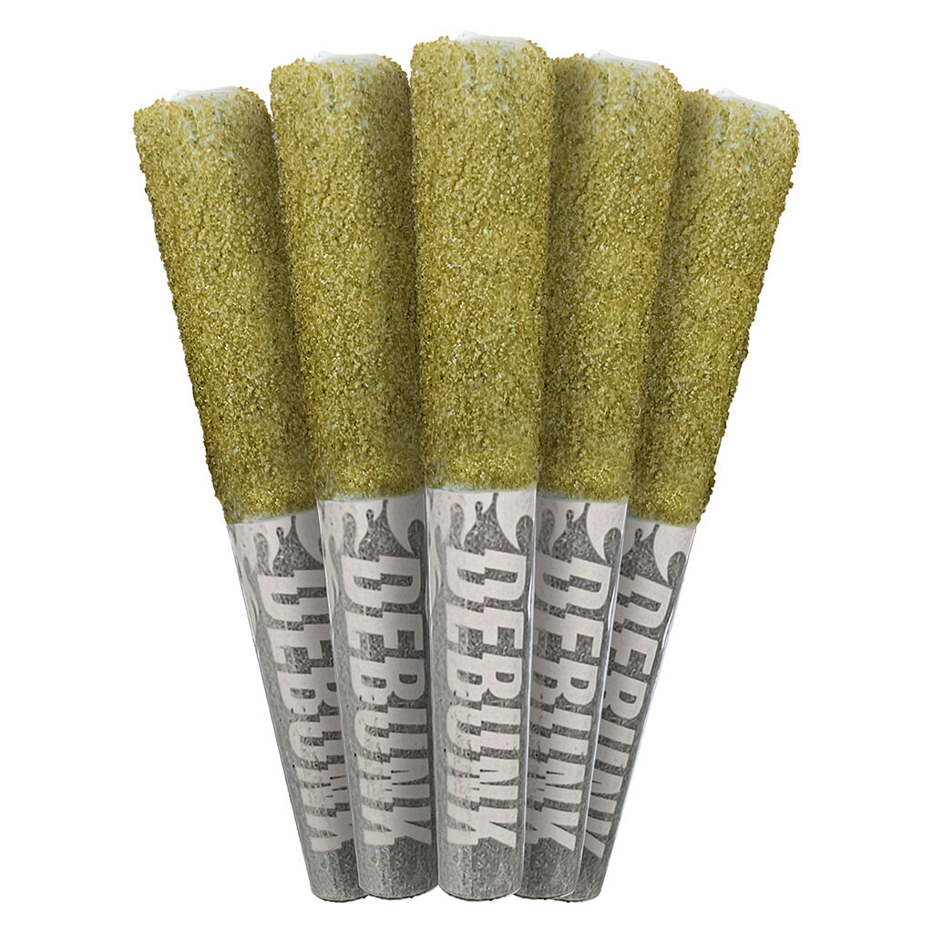 DEBUNK - Blackberry Haze Triple-Infused Bubble Hash Darts - Indica - 5x0.5g