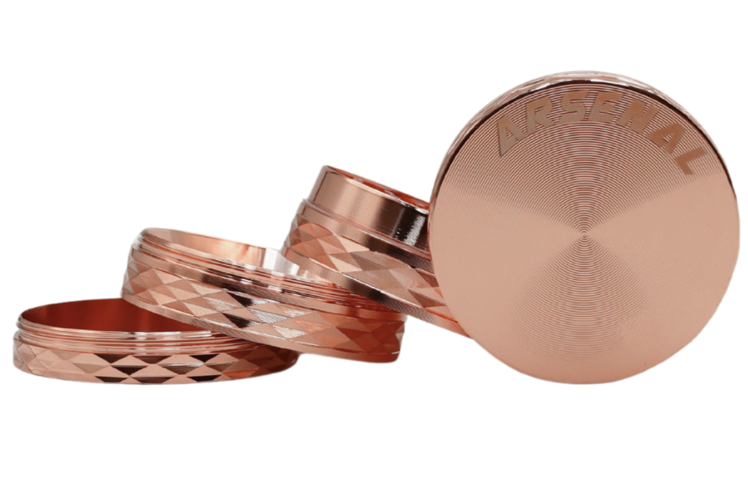 Arsenal Luxe Wave 52mm 4-Piece Grinder
