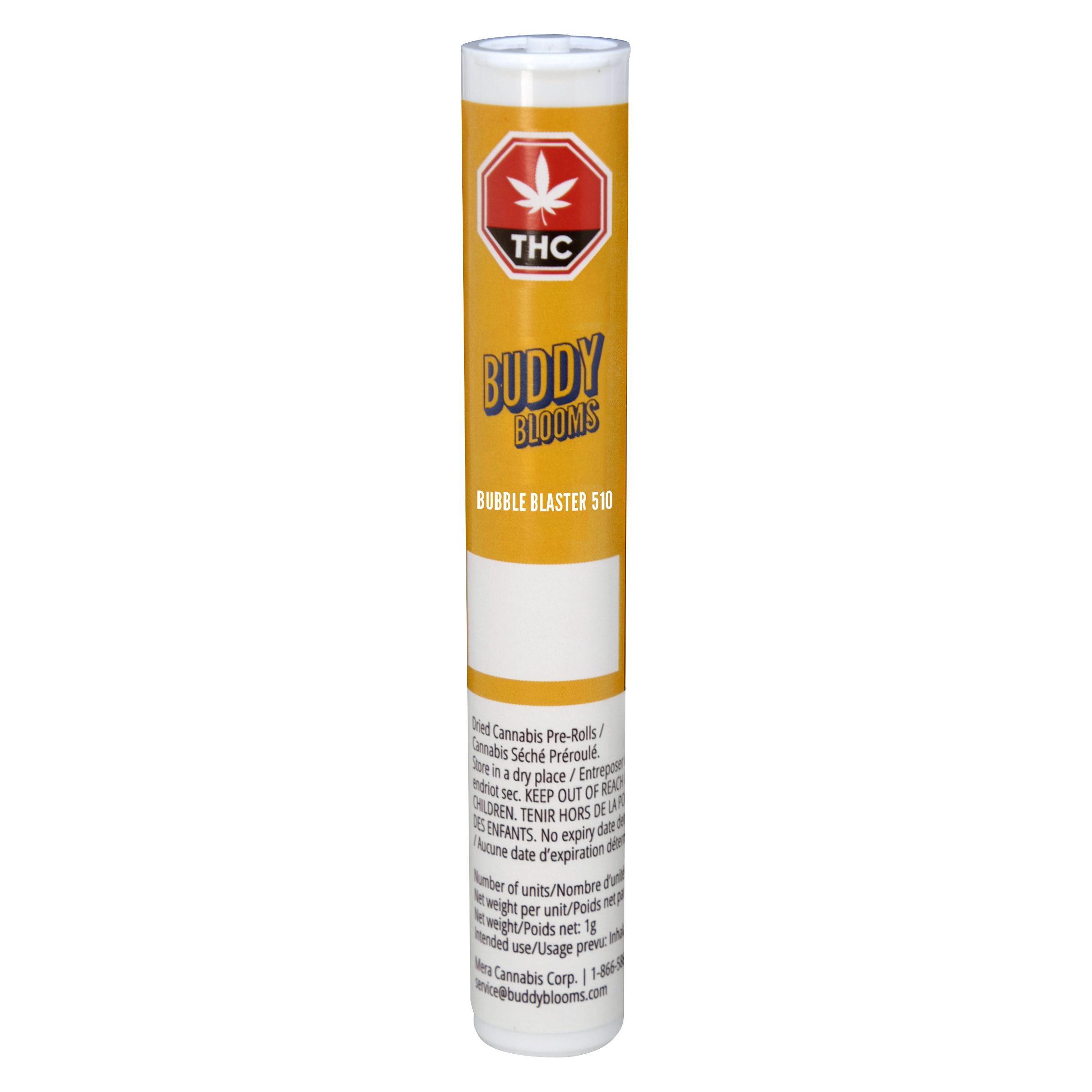 Buddy Blooms - Bubble Blaster 510 Thread Cartridge - 1g