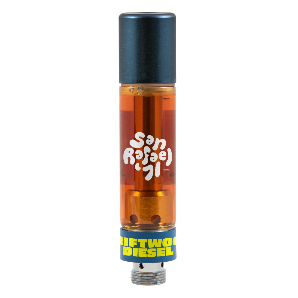 San Rafael '71 - Driftwood Diesel Live Resin 510 Thread Cartridge - Indica - 1g