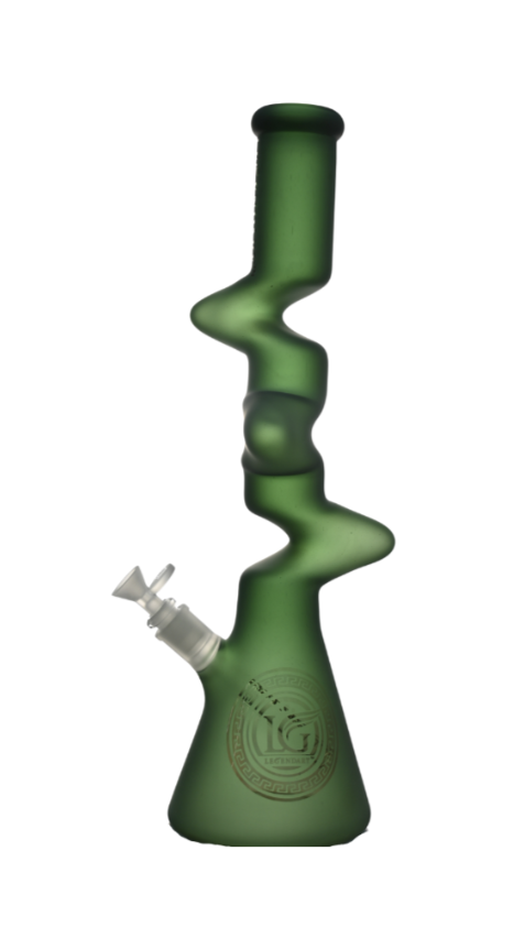 18" Legendary Color Sandblast Bong (Zong)