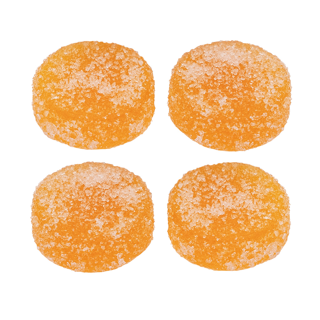 Collective Project - Blood Orange Yuzu Sour Squeezy Soft Chews - Hybrid - 4 Pack