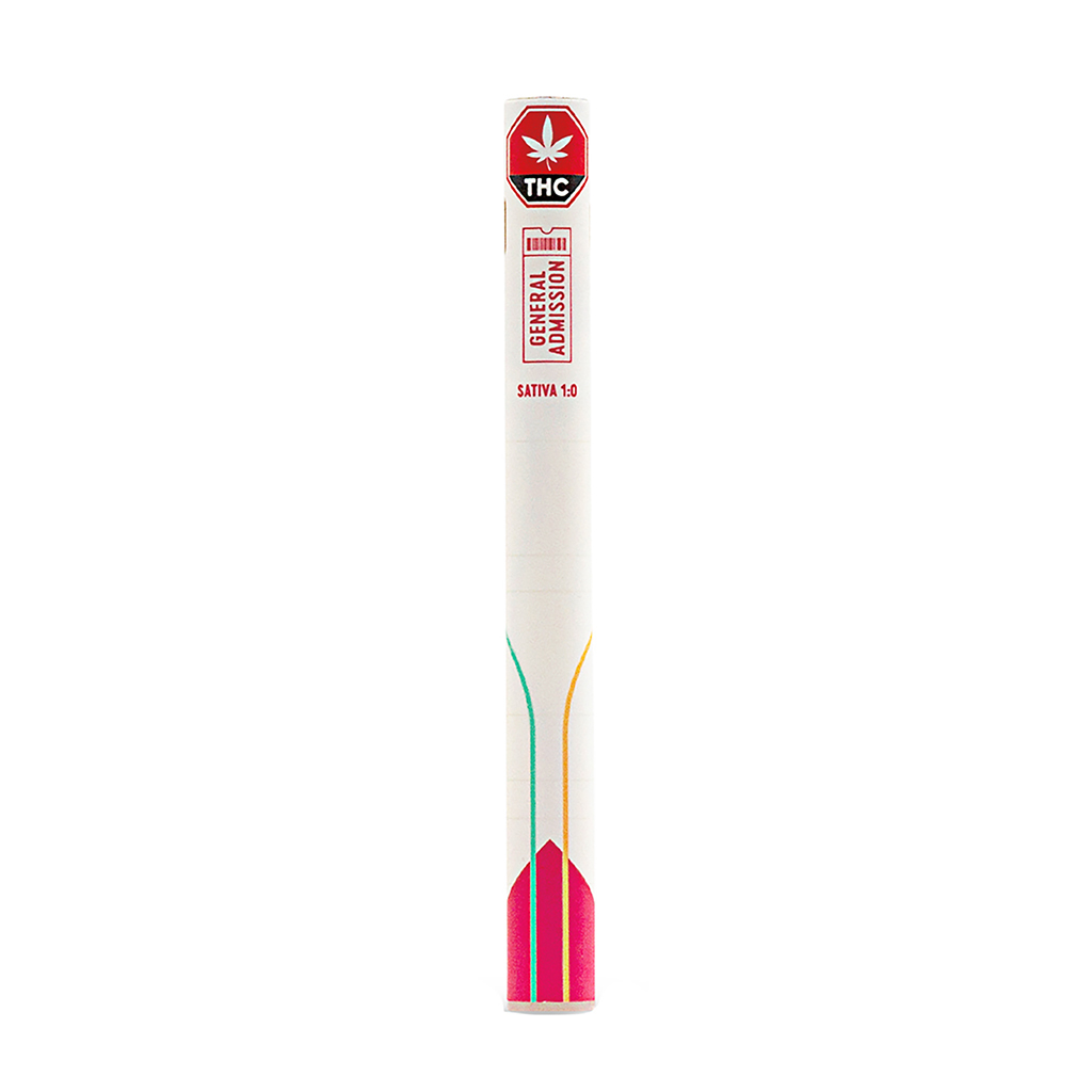 General Admission - Tropic GSC Sativa 1:0 Disposable Pen- 0.3g