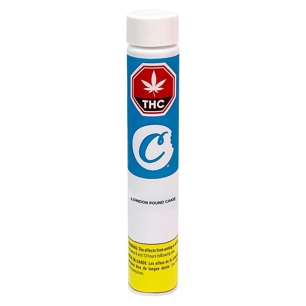 Cookies - London Pound Cake Pre-Rolls - Cookies - London Pound Cake - 1x1g