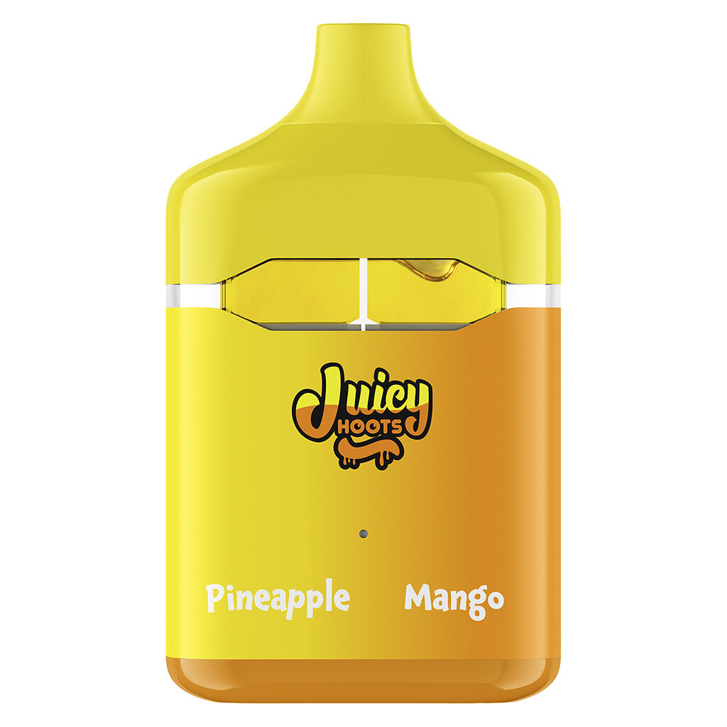 Juicy Hoots - Pineapple and Mango Flavour Flip Disposable Vape - Sativa - 1g
