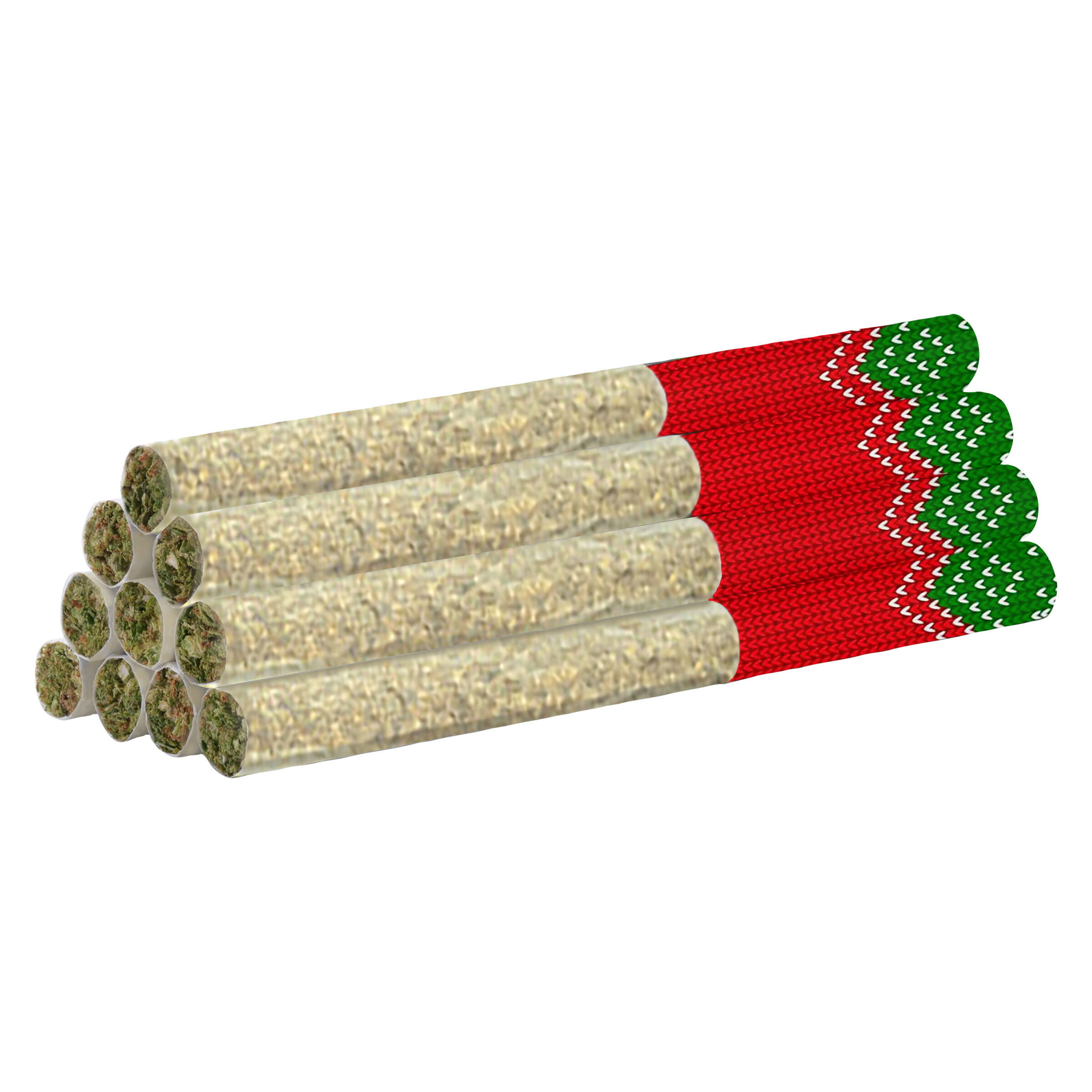 Redecan - Redees Hemp'd Stocking Stuffer Pre-Roll - Hybrid - 10x0.4g