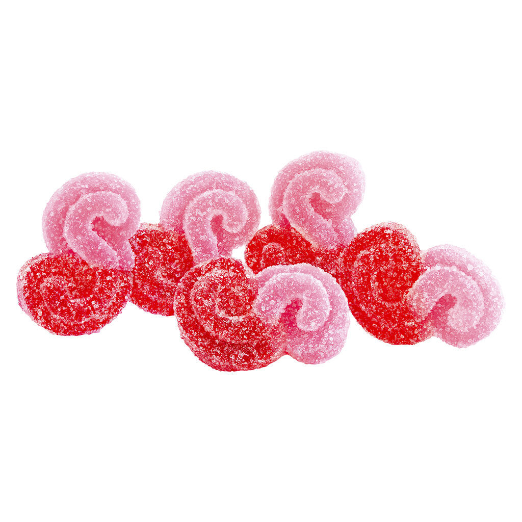 SOURZ by Spinach - Strawberry Watermelon 4:1 CBG THC Gummies - Sativa - 5 Pack