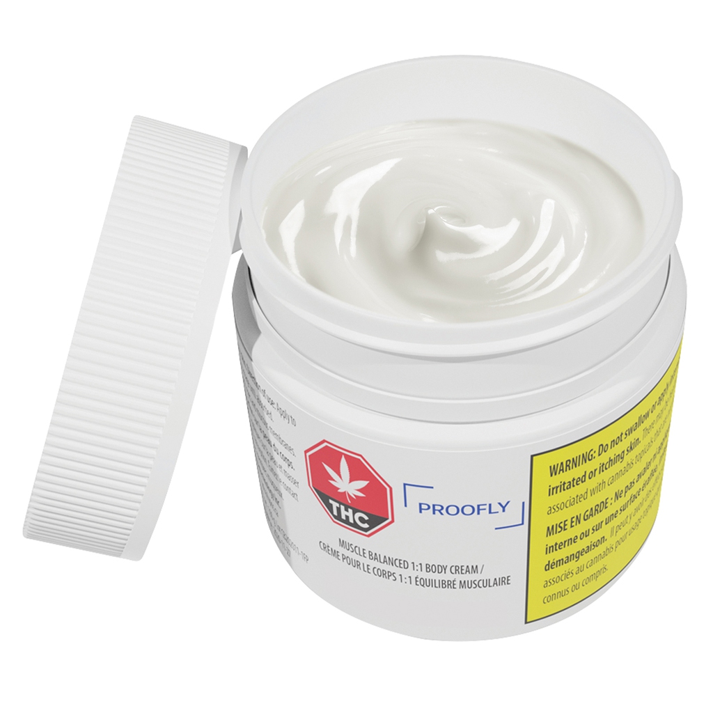 Proofly - Muscle Balanced 1:1 Body Cream - Indica - 25g
