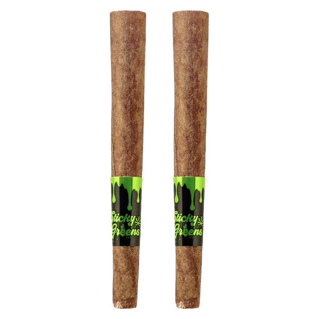 Sticky Greens - Bluntz - Honey Berry Infused Blunt - Sativa - 2x0.5g