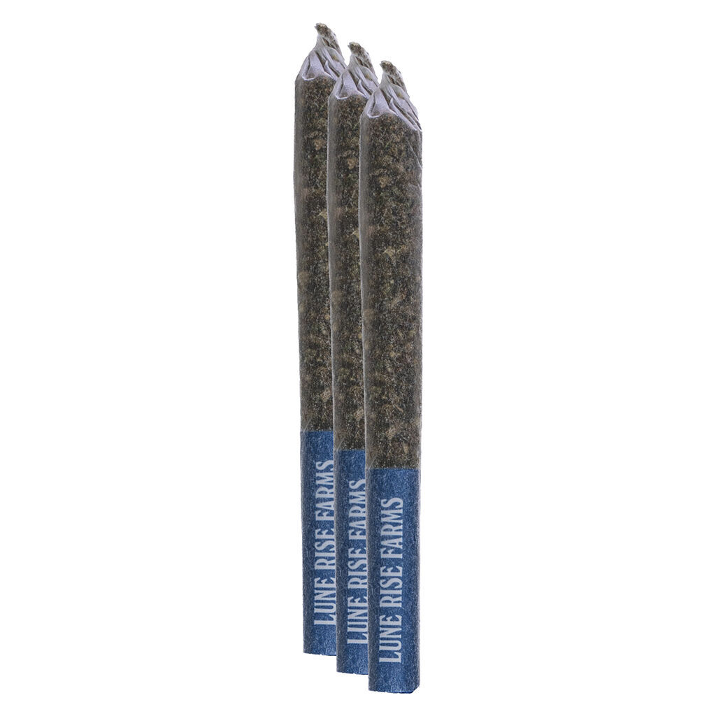 Lune Rise Farms - Peanut Butter Breath Pre-Roll - Indica - 3x0.5g