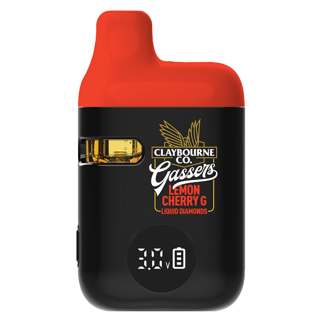 Claybourne - Gassers Lemon Cherry G Liquid Diamonds AIO - Hybrid - 0.95g
