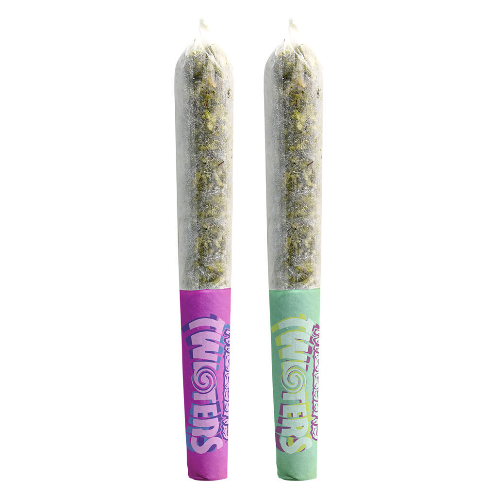 Rizzlers - Twisters - Melon Madness & Kiwiberry Infused Pre-Roll - Hybrid - 2x0.5g