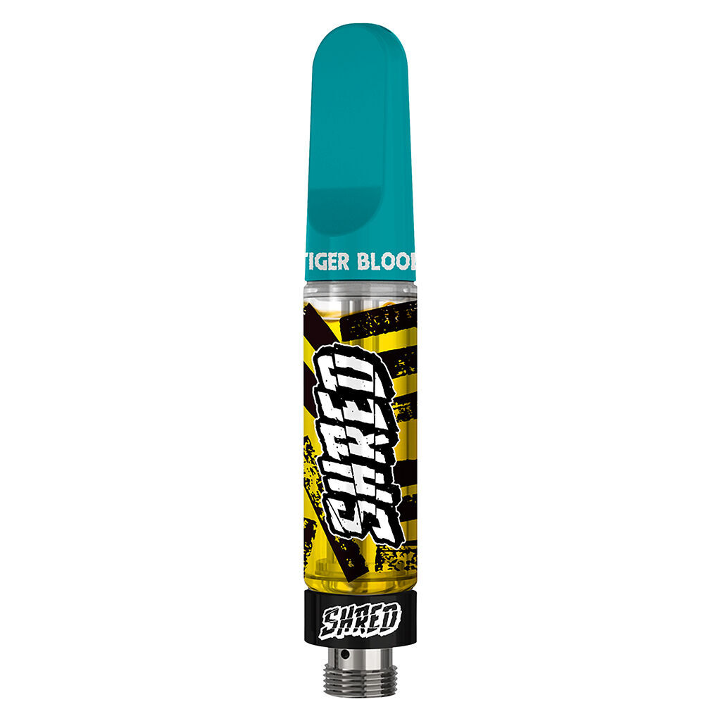 SHRED - Tiger Blood 510 Thread Cartridge - Indica - 1.1g