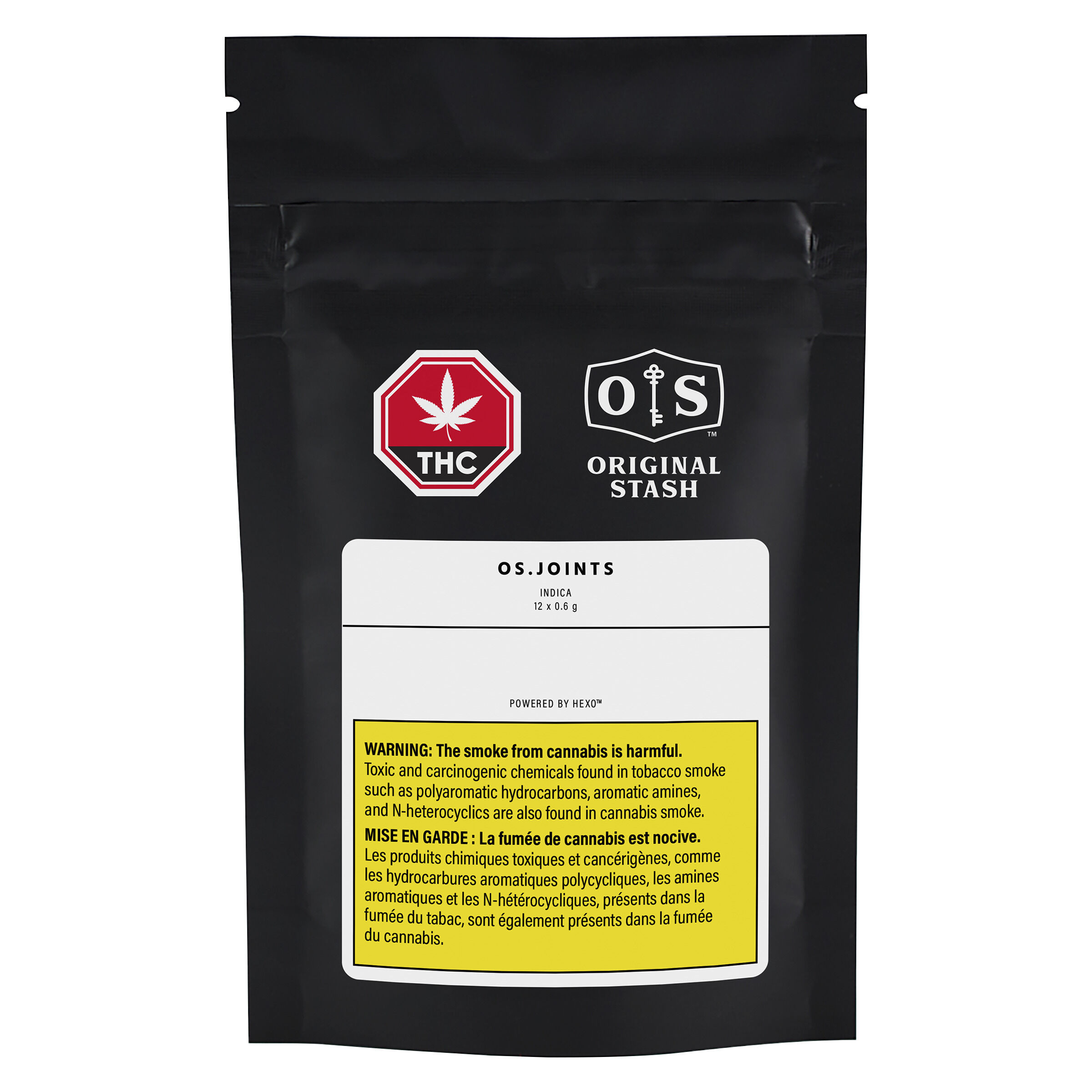 Original Stash - OS.JOINTS (Indica) Pre-Roll - Original Stash - OS JOINTS (Indica) - 12x0.6g