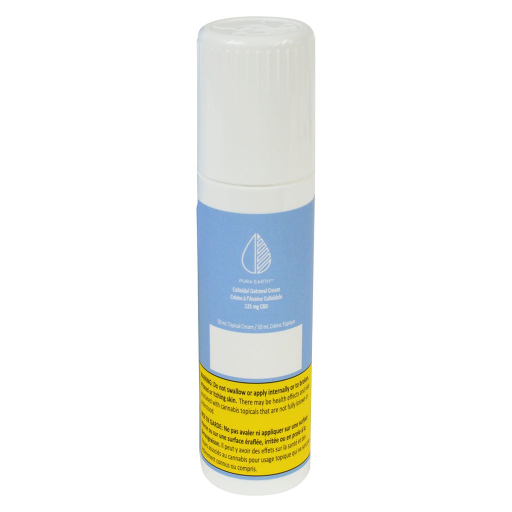 Pura Earth - Collodial Oatmeal CBD Cream - Hybrid - 50ml