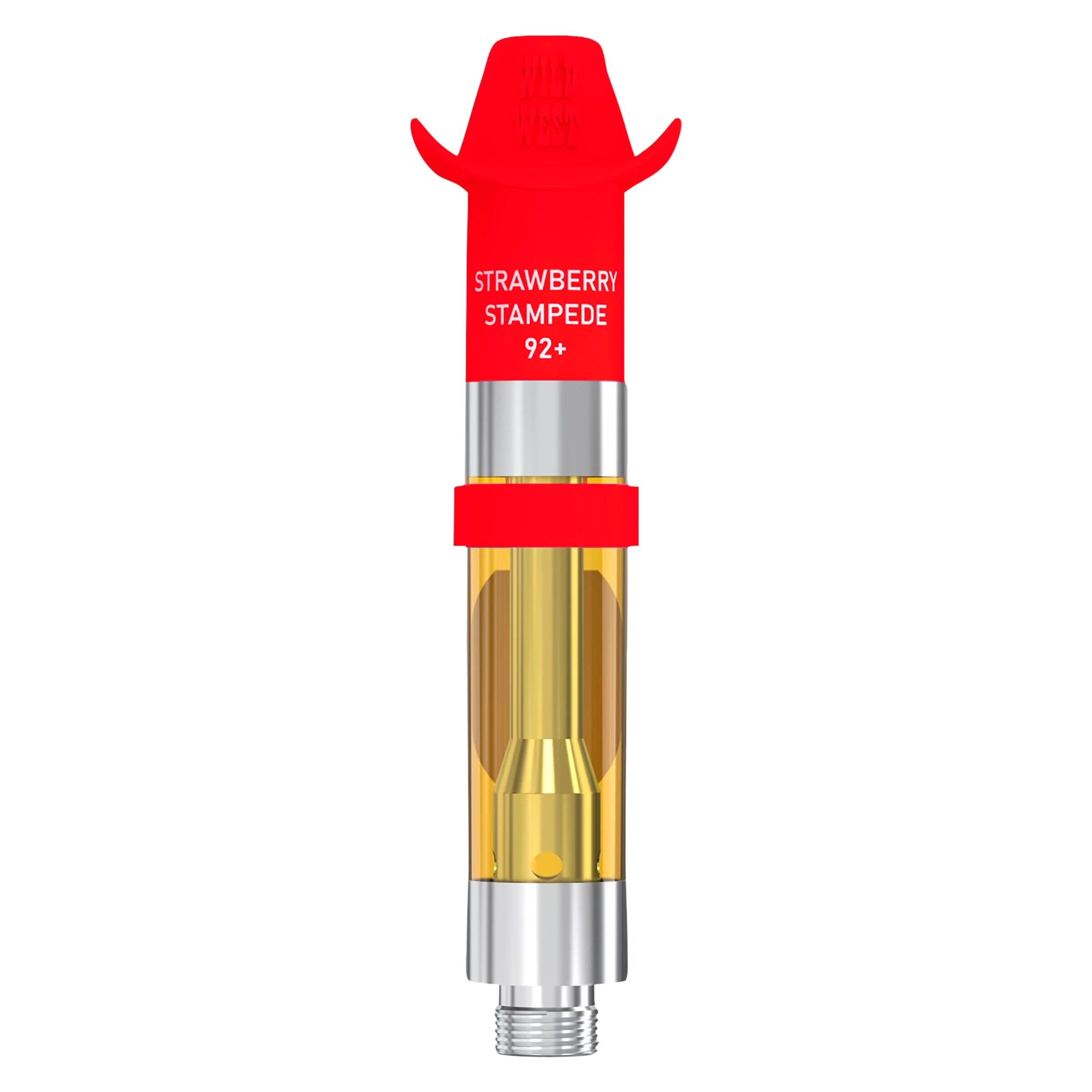 Wild West - 95+ Strawberry Stampede Liquid Diamonds 510 - Sativa - 0.95g