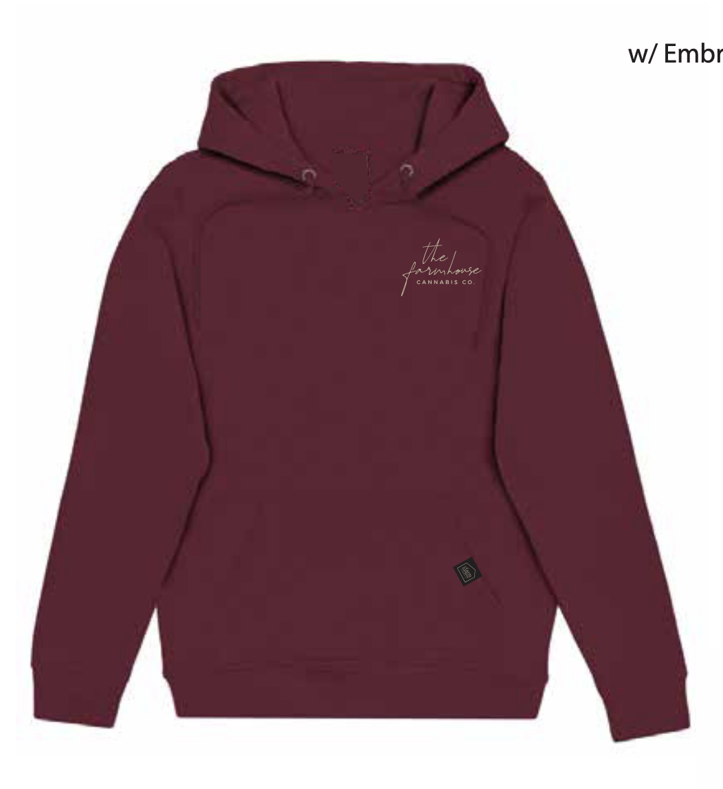 Farmhouse Hoodie - maroon