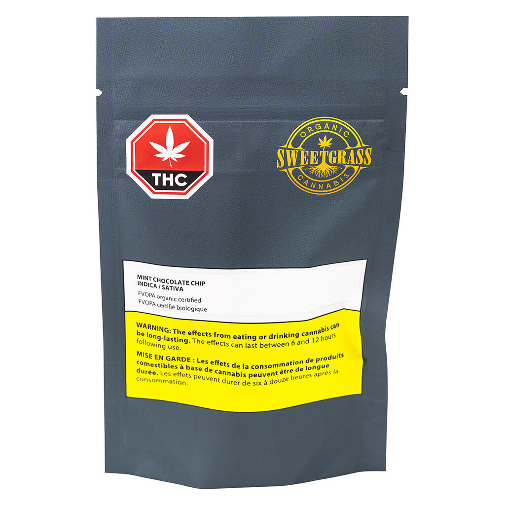 Sweetgrass Cannabis - Mint Chocolate Chip