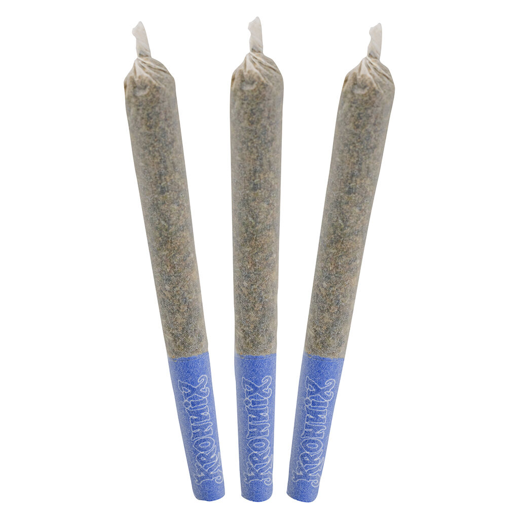 KRONNIX - Snow Peach Ice Diamond Infused Pre-Roll - Hybrid - 3x0.5g