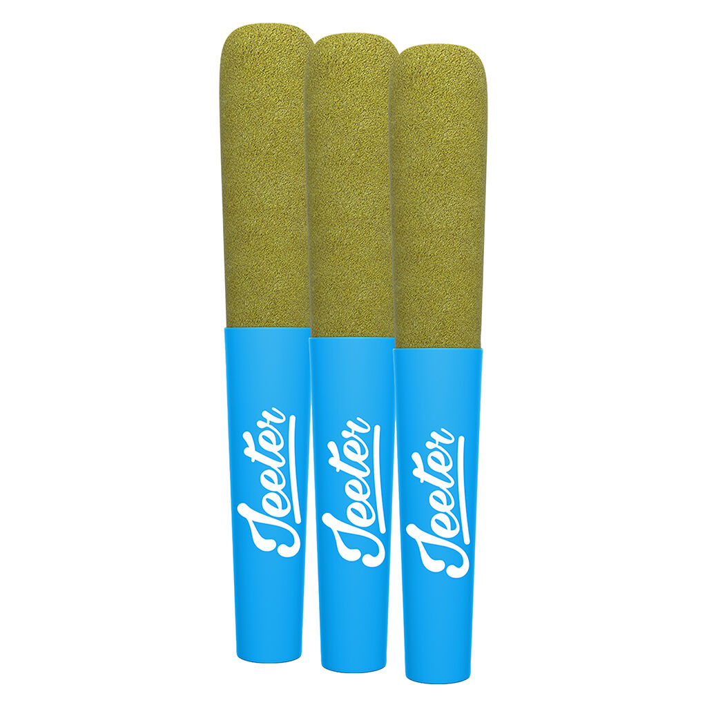Jeeter - Baby Jeeter Blueberry Kush Infused Pre-Roll - Indica - 3x0.5g