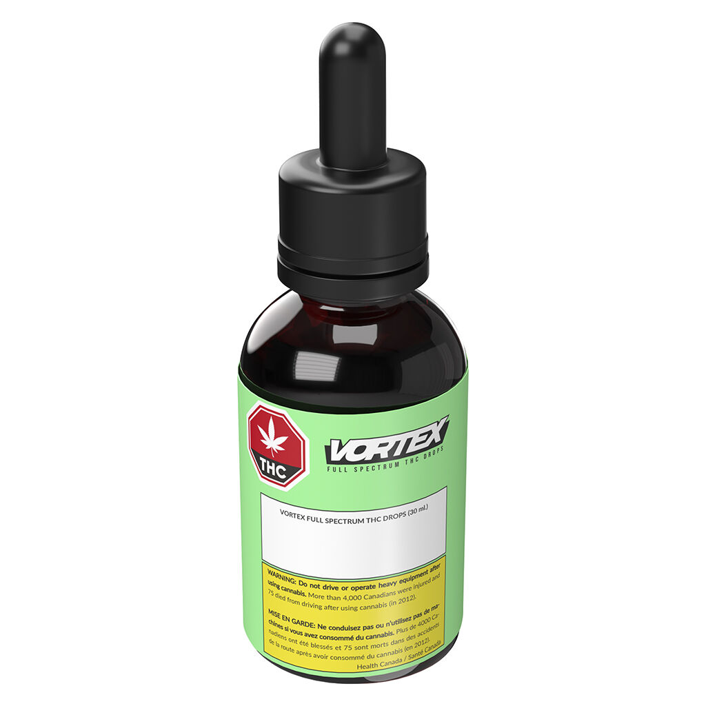 Vortex - Vortex Full Spectrum THC Drops - Hybrid - 30ml