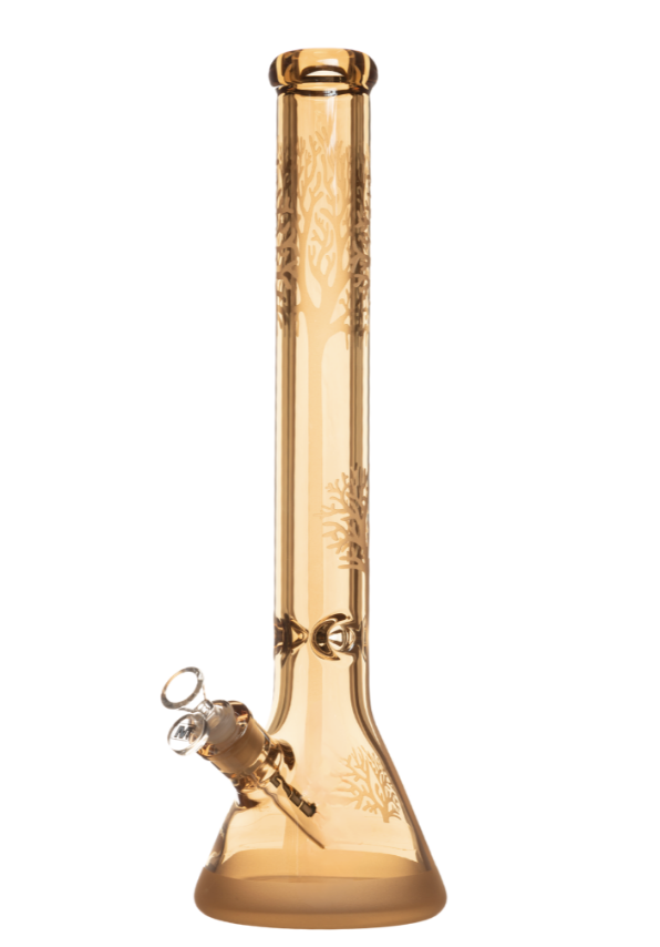 18" Marley Unison Tree Bong - Amber
