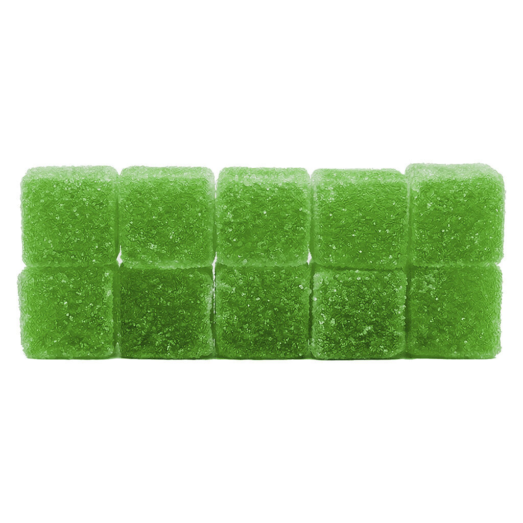 CUBES - Green Apple Live Rosin Gummies Multi-Pack - Hybrid - 10x1 Pack
