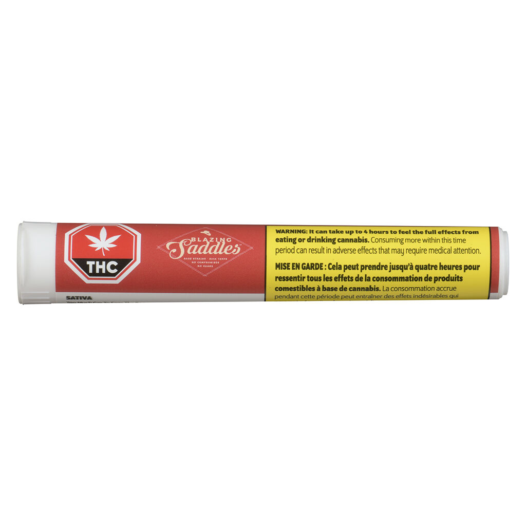 Blazing Saddles - Too Much Gas To Sage The Room Pre-Roll - Sativa - 1x1g